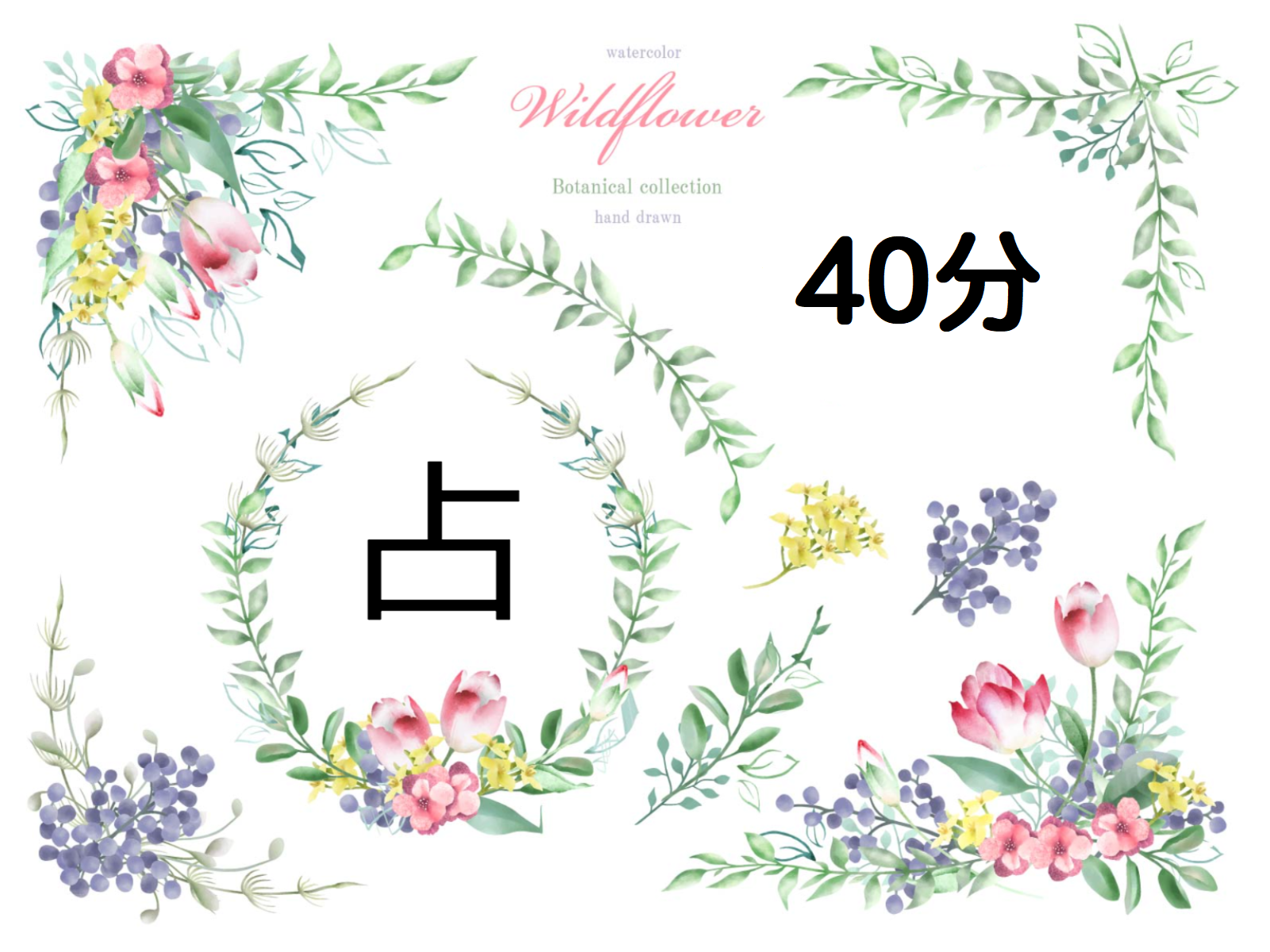 カウンセリング+占い40分以内4000円(税込)